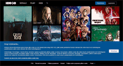 Desktop Screenshot of hbogo.pl
