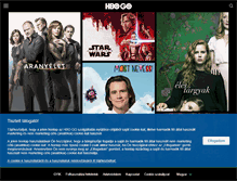 Tablet Screenshot of hbogo.hu