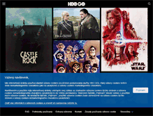 Tablet Screenshot of hbogo.sk