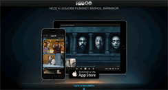 Desktop Screenshot of m.hbogo.hu